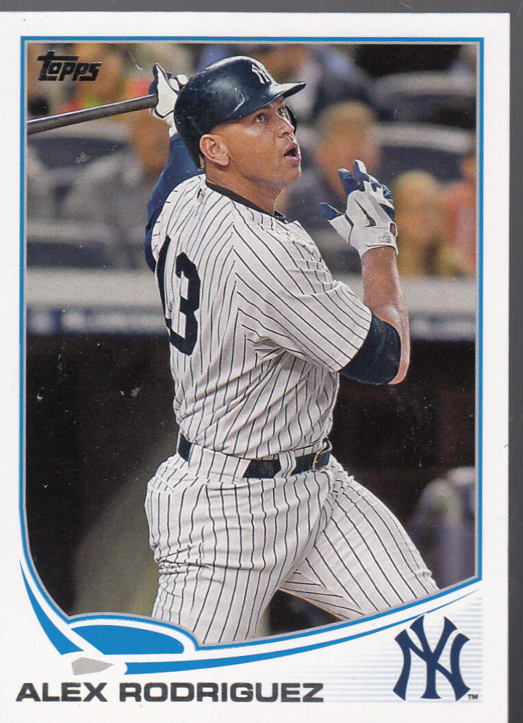 2013 TOPPS BASEBALL CARD #213 ALEX RODRIGUEZ NY YANKEES - NM/MT | eBay