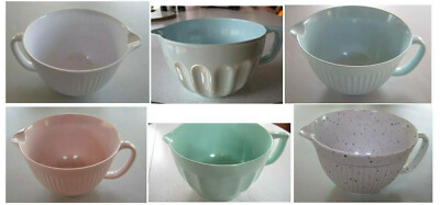 Grand Bol Mélangeur Cynthia Rowley – Mélamine Jadeite – 4qt – Neuf Avec Étiquette