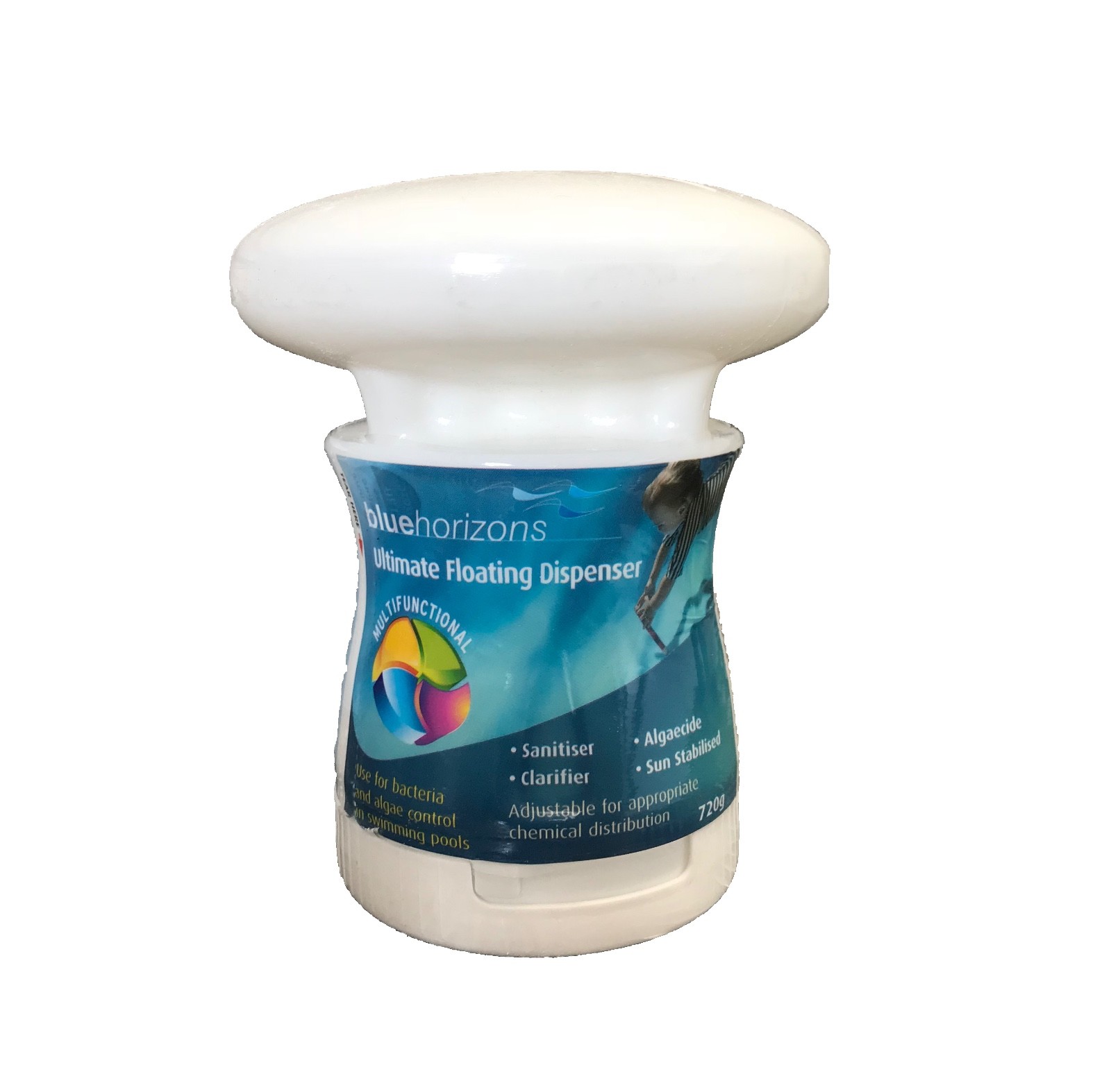 Blue Horizons SWIMMING POOL Multifunctional Chlorine Dispenser 720g Floating