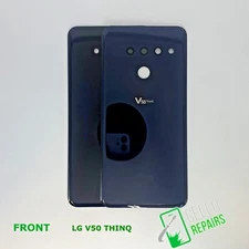 Back Glass Cover Replacement  LG V50 Thinq