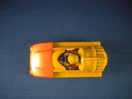 Playmates TMNT Michelangelo Rocket Car Diecast Teenage Mutant Ninja Turtles - Picture 7 of 8