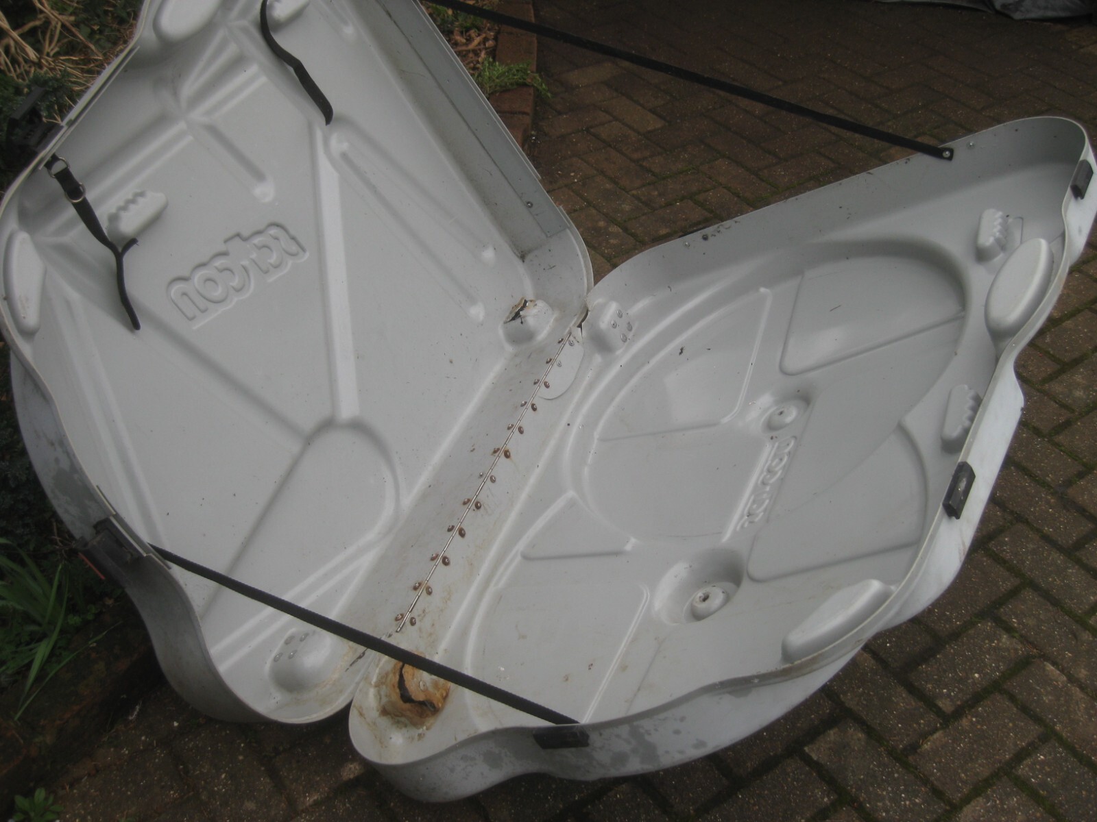 SCICON BIKE TRAVEL CASE GREY HARD BIKE CASE eBay