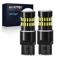 AUXITO 7443 7444 LED Backup Reverse Back Up Light Bulbs Super Bright White 6000K