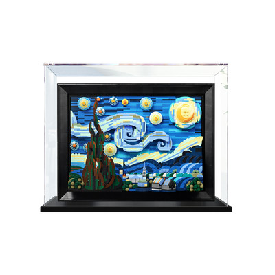 Acrylic Display Case for LEGO  Vincent van Gogh - The Starry Night 21333