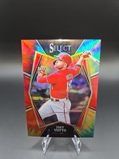 2022 Select Joey Votto Premier Level Tie Dye Prizm #2/20