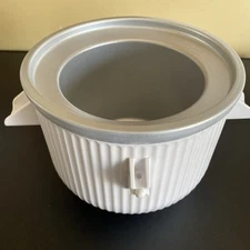 Freezer Bowl For Ice Cream Maker Attachment, Works - KitchenAid Mixer Bowl Only