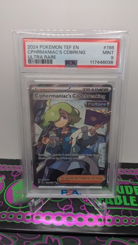 Ciphermaniac's Codebreaking graded PSA 9 for sale on eBay