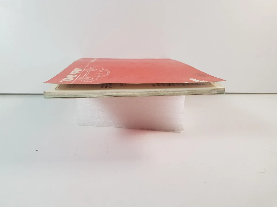 Manuale uso e manutenzione Alfa Romeo Alfetta 2000 L originale non copia ed 1978 - Immagine 4 di 4