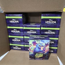 Disney Lorcana Attack of the Vine Pre Release Kit Case Open Box - COMPLETE X12