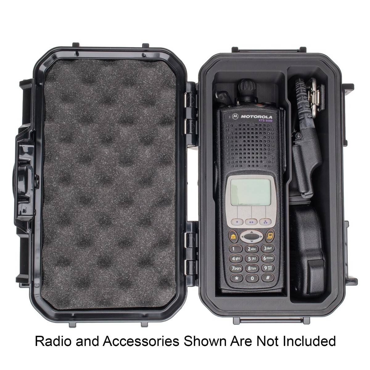 Motorola XTS 5000 XTS5000 Radio IMPRES Battery Custom Storage