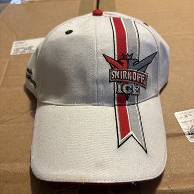 Smirnoff Distillery Hat White Red Black Gray 25 Logo and Signature Promotional