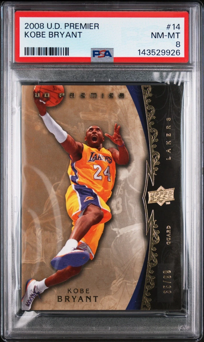 Kobe Bryant Basketball Serial Numbered Sports Trading Cards