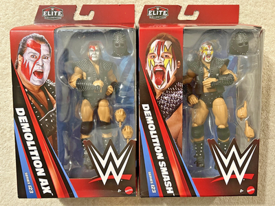 WWE ELITE SERIES 123 DEMOLITION AX & DEMOLITION SMASH **NEW** | eBay