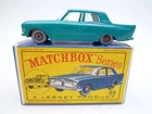 VINTAGE MATCHBOX LESNEY No.33b FORD ZEPHYR IN ORIGINAL BOX 1963 SPW