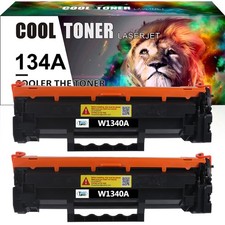2PK 134X W1340X Toner for HP 134X LaserJet M209dw MFP M234dw M234sdn [With Chip]