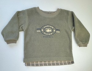 Oshkosh “Junior Flyer” Fleece Crewneck Size 24 months