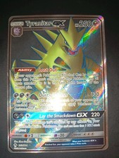 💫Carta Pokemon Tyranitar Gx Full Art Set Tuoni Perduti 203/214 Eng Nm 
