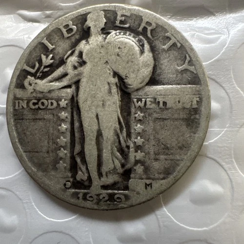 1929-D Standing Liberty 25c