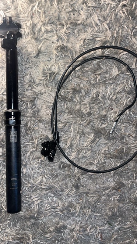 RockShox Reverb Dropper Seatpost 31.6mm 380mm w/ Remote Lever & Cable