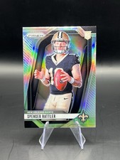 2024 Panini Prizm Spencer Rattler Silver Image Variation #37 RC Rookie Saints