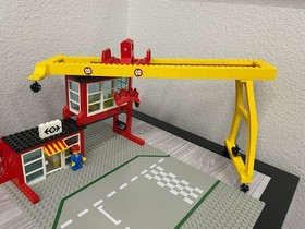 LEGO System 4555 Trains Cargo Station Not Complete Read Description