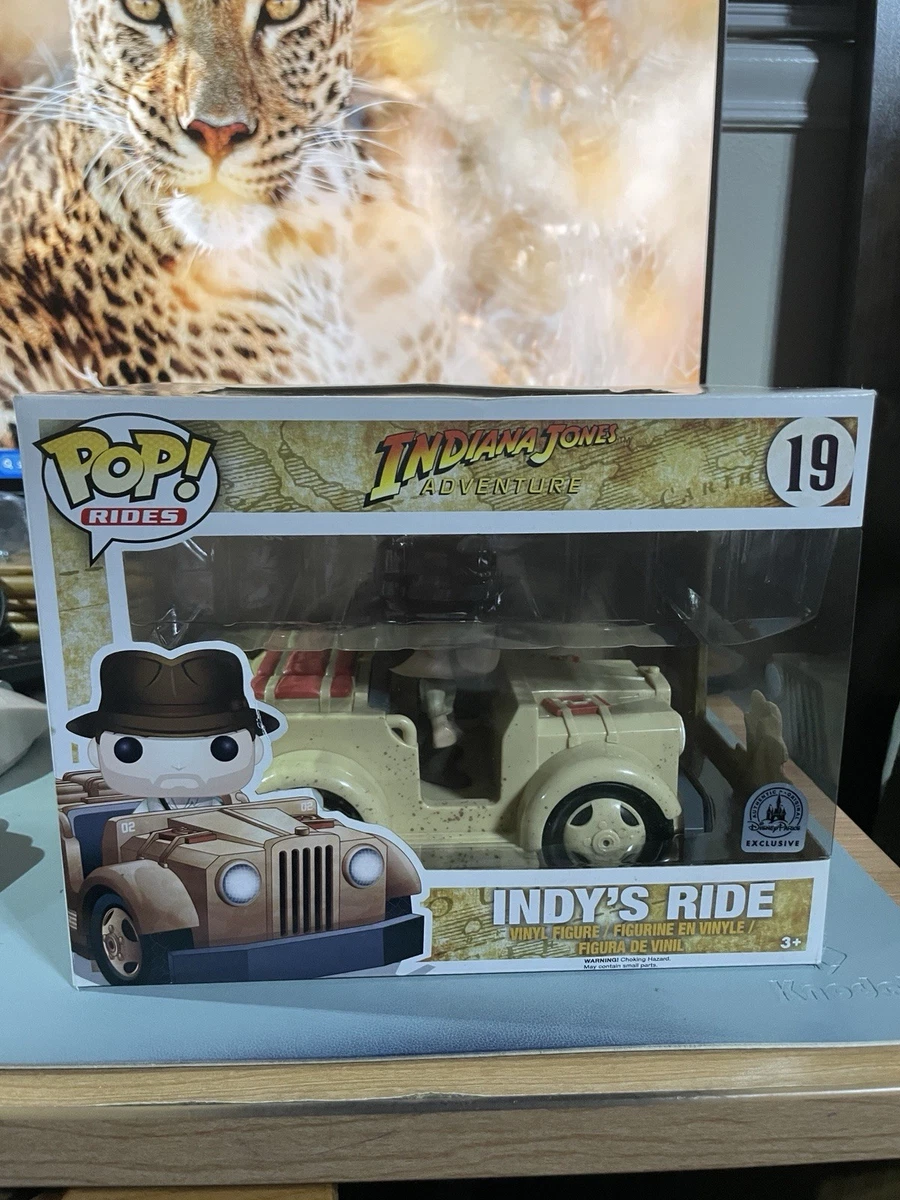 Funko Indiana Jones en The Temple of Doom Indiana Jones met Whip Pop Vinyl Action Figure Meerkleurig