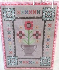 It's Sew Emma Stitchery PRIM  PROPER Floral Cross Stitch Chart by Lori Holt