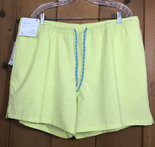 Goodfellow Co Men s Neon Green 5" Inseam Swim Trunks Size XL