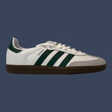 Adidas Samba OG J White/Green/Gum   JQ2843