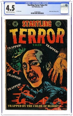 Startling Terror Tales #14 CGC 4.5 1953 4728555024