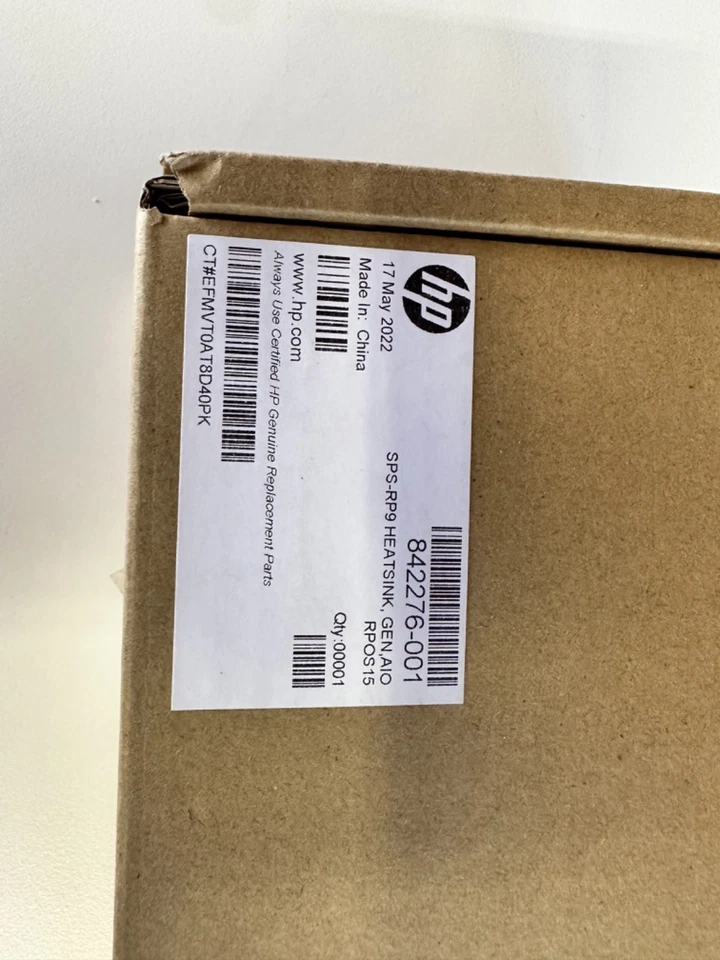 NEW sps rp9 heatsink  P/N 842276-001 - Image 2 of 3