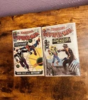 The Amazing Spider-Man Comic Book Lot #26 1965 & #36 1966 Silver Age Lee Ditko
