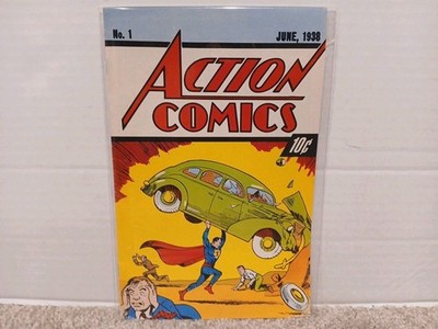 Action Comics JUNE 1938 # 1  1992 Reprint First Appearance Of Superman DC COMIC*