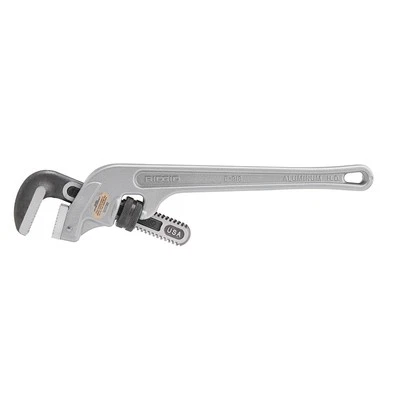 RIDGID TOOL COMPANY Ridgid 90122 18" Aluminum End Pipe Wrench - Model E-918, 2-1/2" Pipe Capacity