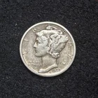 1939-D Mercury Dime VF Denver Pre-WWII 90% Silver Liberty US Coin