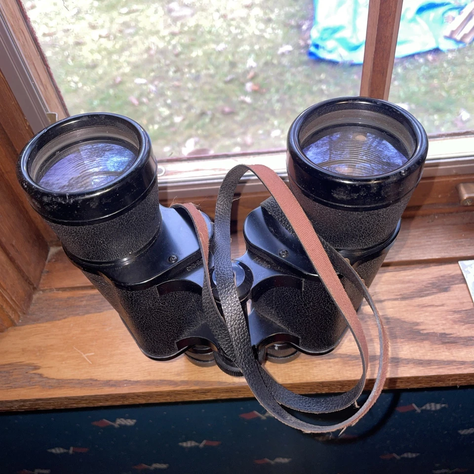 Binoculares Tasco vintage con estuche n.º 306 - 7x50 - Muy bonito Foto 2 de 4