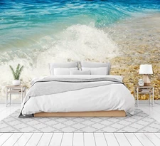 3D Storm Waves O1366 Wallpaper Wall Murals Removable Wallpaper Sticker Fay