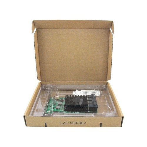 PCI Express 3.0 x8 to 4 x U.2 (SFF-8643) NVMe SSD Adapter Card - Afbeelding 5 van 6