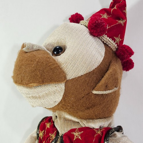 Mark Roberts Peluche Scimmia Giullare Mago Vestito 30" Peluche Decorazione Natale - Foto 7 di 24