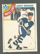 1978-79 O-Pee-Chee OPC Hockey Garry Monahan #268 Toronto Maple Leafs NM/MT **2