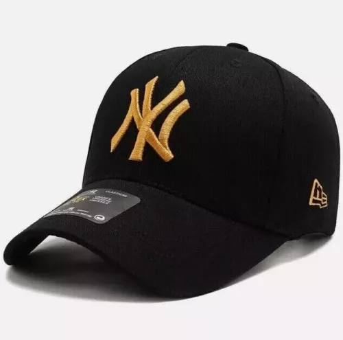Gold York NY Yankees Baseball Unisex Hat Sport Snapback Cap Cotton