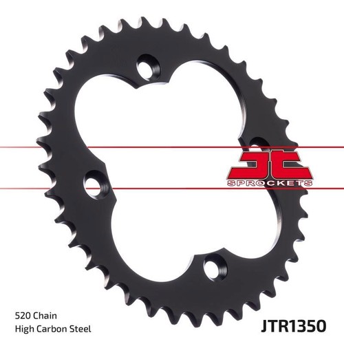 Primary Drive Rear Aluminum Sprocket 38 Tooth Red For Honda TRX 250X FOURTRAX