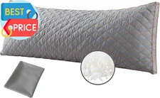 Memory Foam Body Pillow for Adults, Long Body Pillow for Sleeping, Full Body Pil