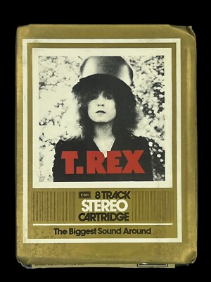 SEALED, T. Rex    The Slider 8X-BLN 5001, 8-Track Cartridge, UK, 1972