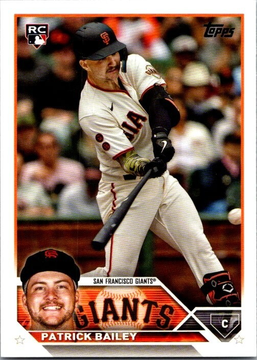 2023 Topps Update Series - Patrick Bailey #US8 (RC)