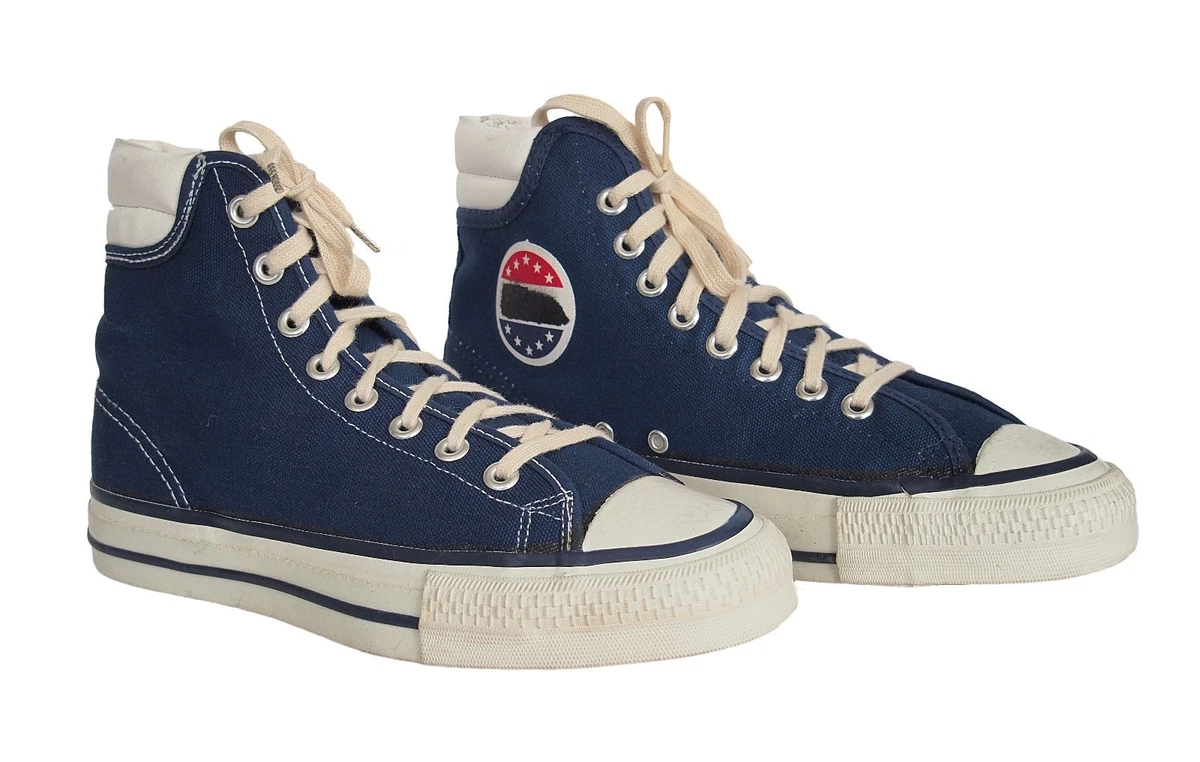70s 80s CONVERSE ファーストブレイク　ハイカット ネイビー Converse Blue 1970s Vintage Shoes for Men for sale | eBay