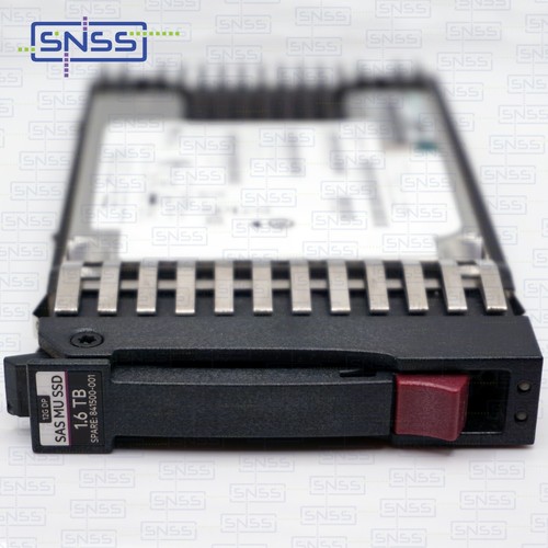 HPE MSA 1,6 TB 12G SAS GEMISCHT VERWENDET 2,5' SSD 841500-001 N9X91A MSA 2050 EX MWST. £330 - Bild 1 von 5