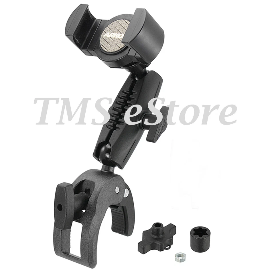 RVRMCPM-L Secure Road-Vise Holder for Apple iPhone Samsung Galaxy 5" Smartphone - Image 2 of 4