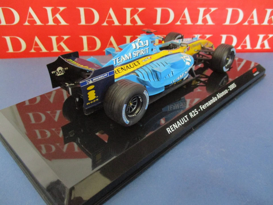 Die cast 1/24 Modellino Auto F1 Renault R25 2005 F. Alonso - Immagine 3 di 4
