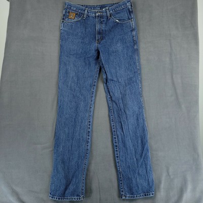 Cinch Mens Jeans 34 Blue Denim Straight 
